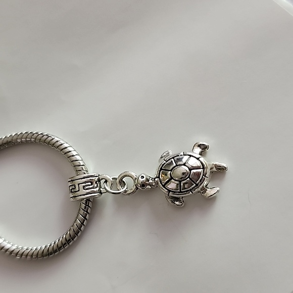 TURTLE Charm for European Style Bracelets Fits Pandora Systems - Picture 1 of 3